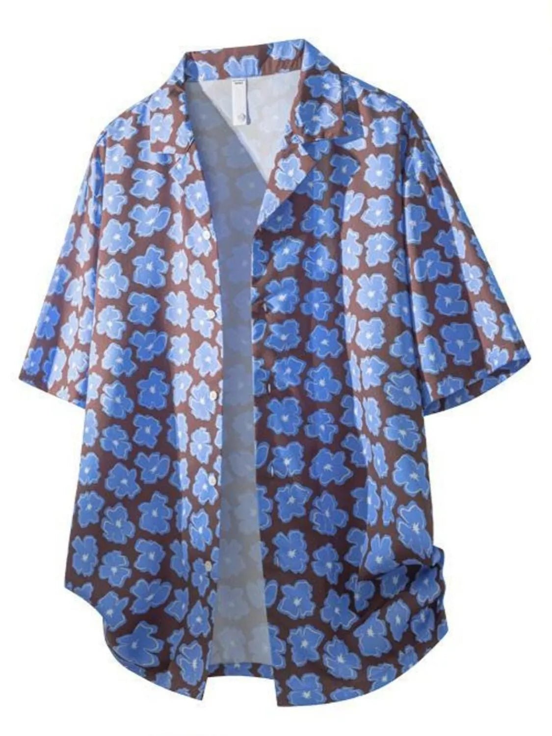 Men's Tropical Print Short Sleeve Shirt - FASHIONS STOP