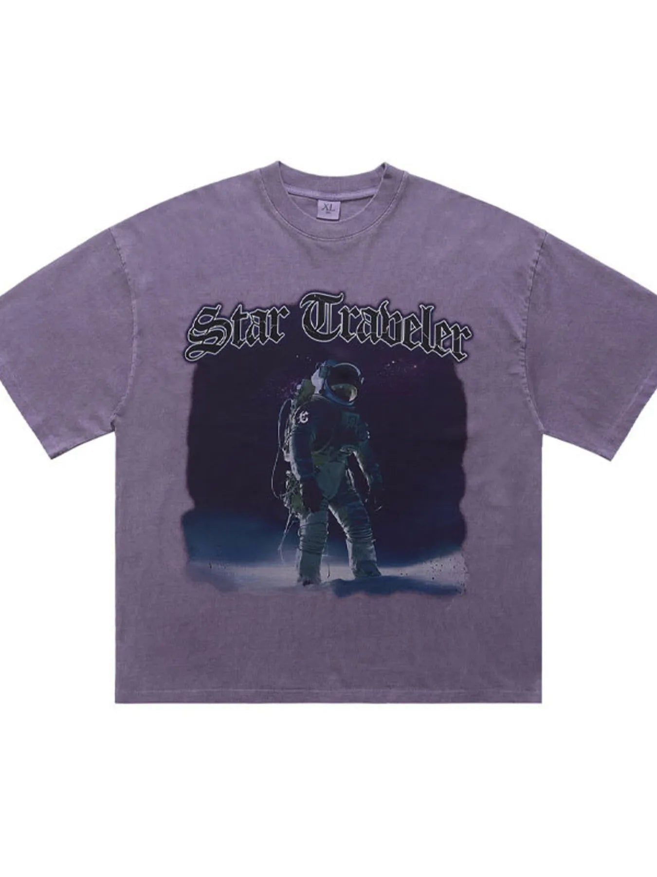 Men's Star Traveler Graphic Oversized T-Shirt - FASHIONS STOP