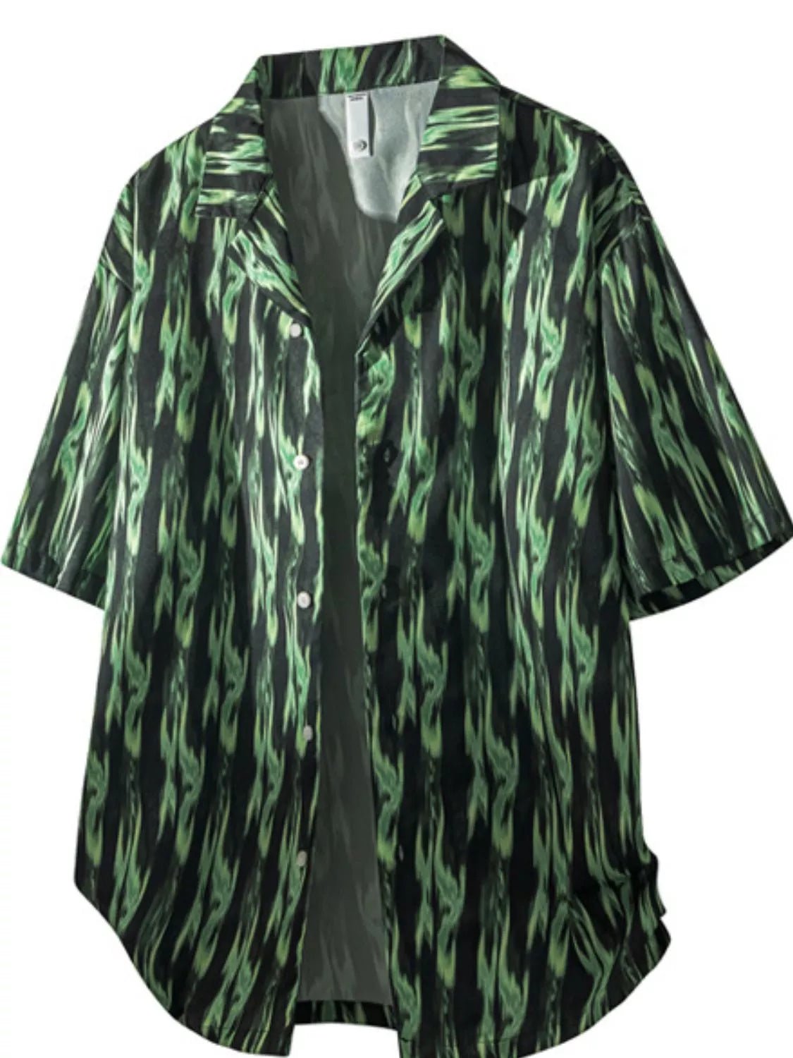 Men's Tropical Print Short Sleeve Shirt - FASHIONS STOP